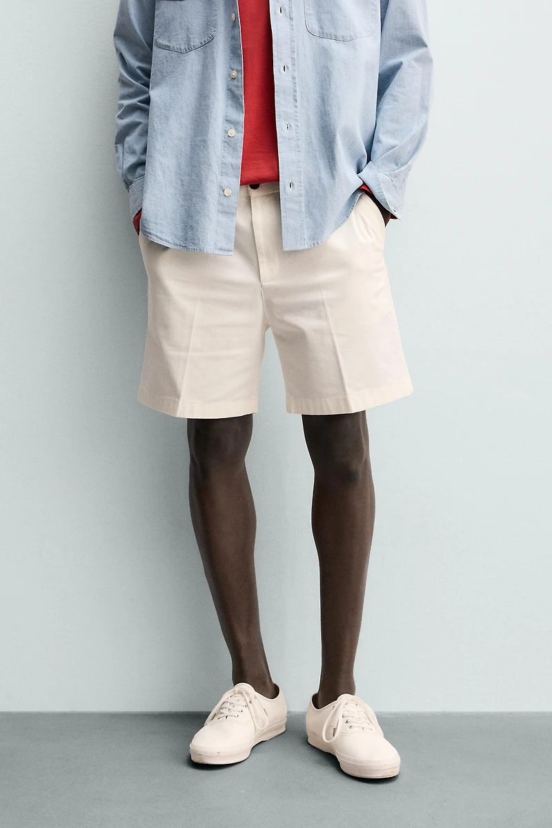 REGULAR FIT CHINO SHORTS