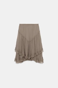 ZW COLLECTION RUFFLED SKIRT