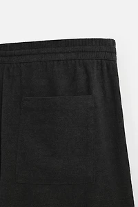 SHORTS WITH LINEN