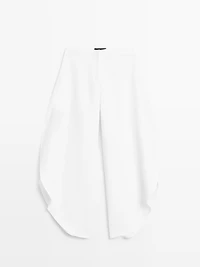 Split-hem trousers