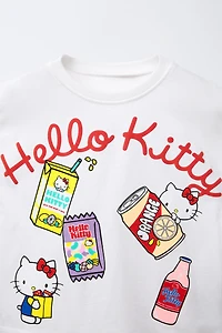 T-SHIRT À PIÈCES HELLO KITTY ©