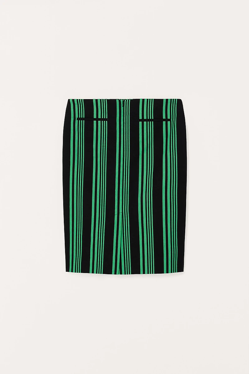 STRIPED STRAIGHT SKIRT LIMITED EDITION