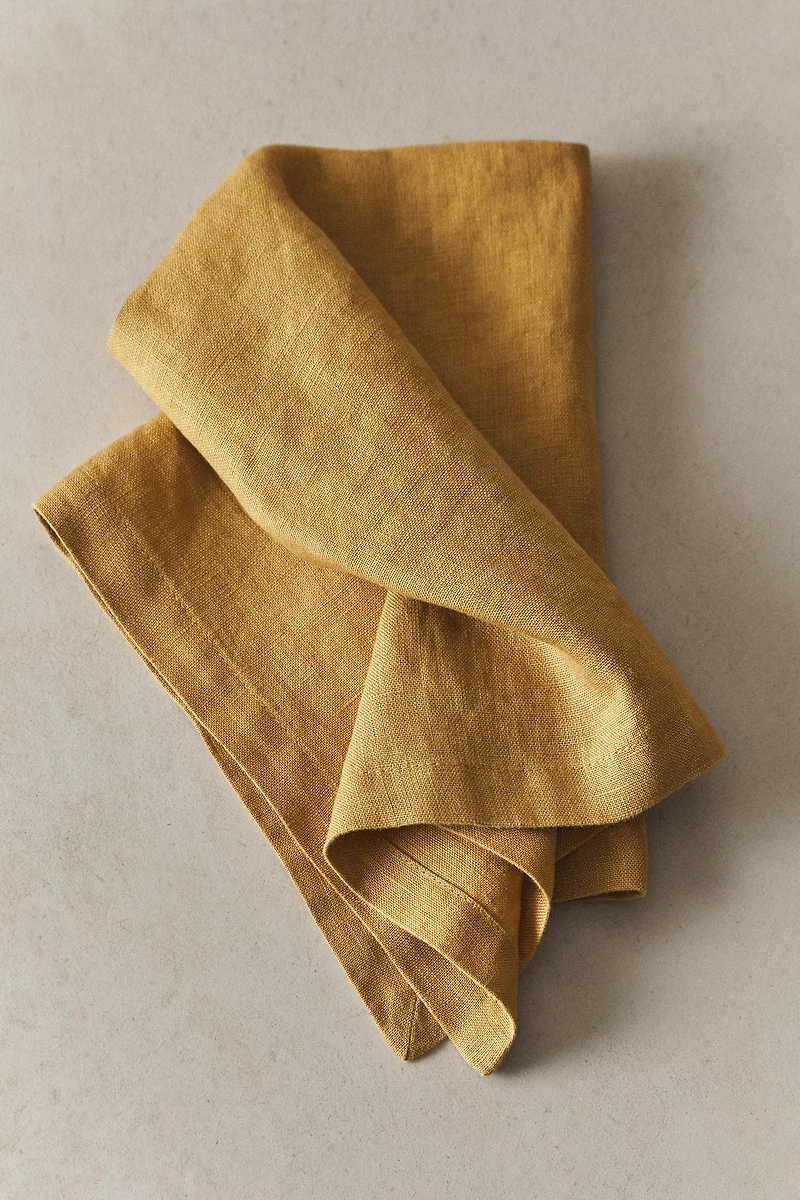 SET OF WASHED LINEN NAPKINS (SET OF 2)