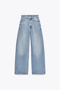 TRF HIGH RISE EXTRA WIDE LEG JEANS