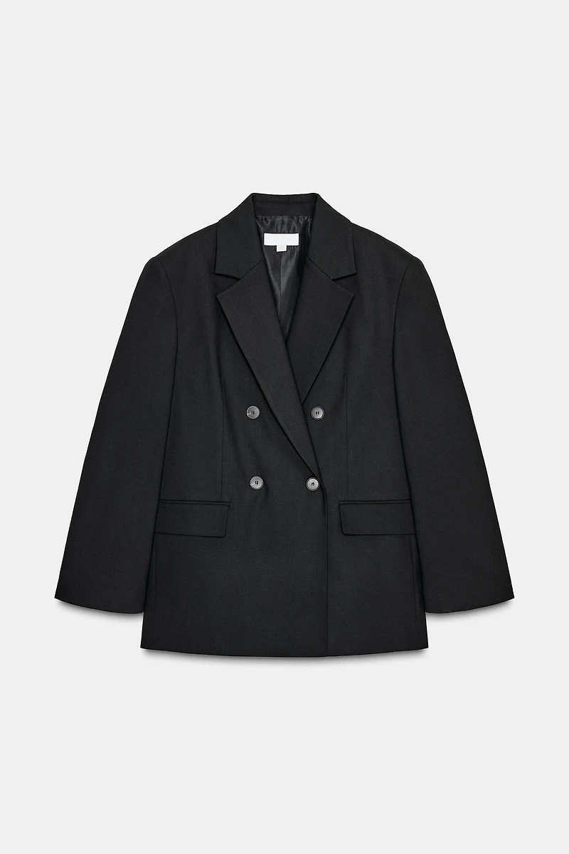 OVERSIZED DOUBLE-BREASTED BLAZER