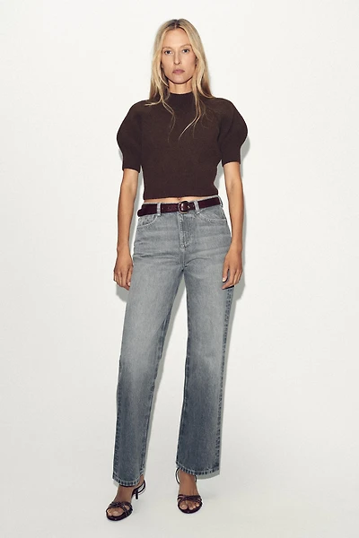 RIB KNIT SWEATER