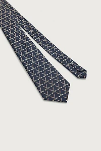 100% SILK JACQUARD GOLF TIE
