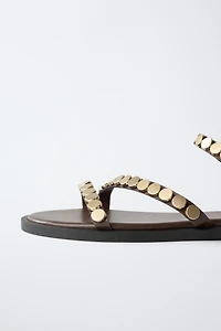 STUDDED SANDALS