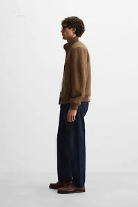 BLOUSON EFFET DAIM