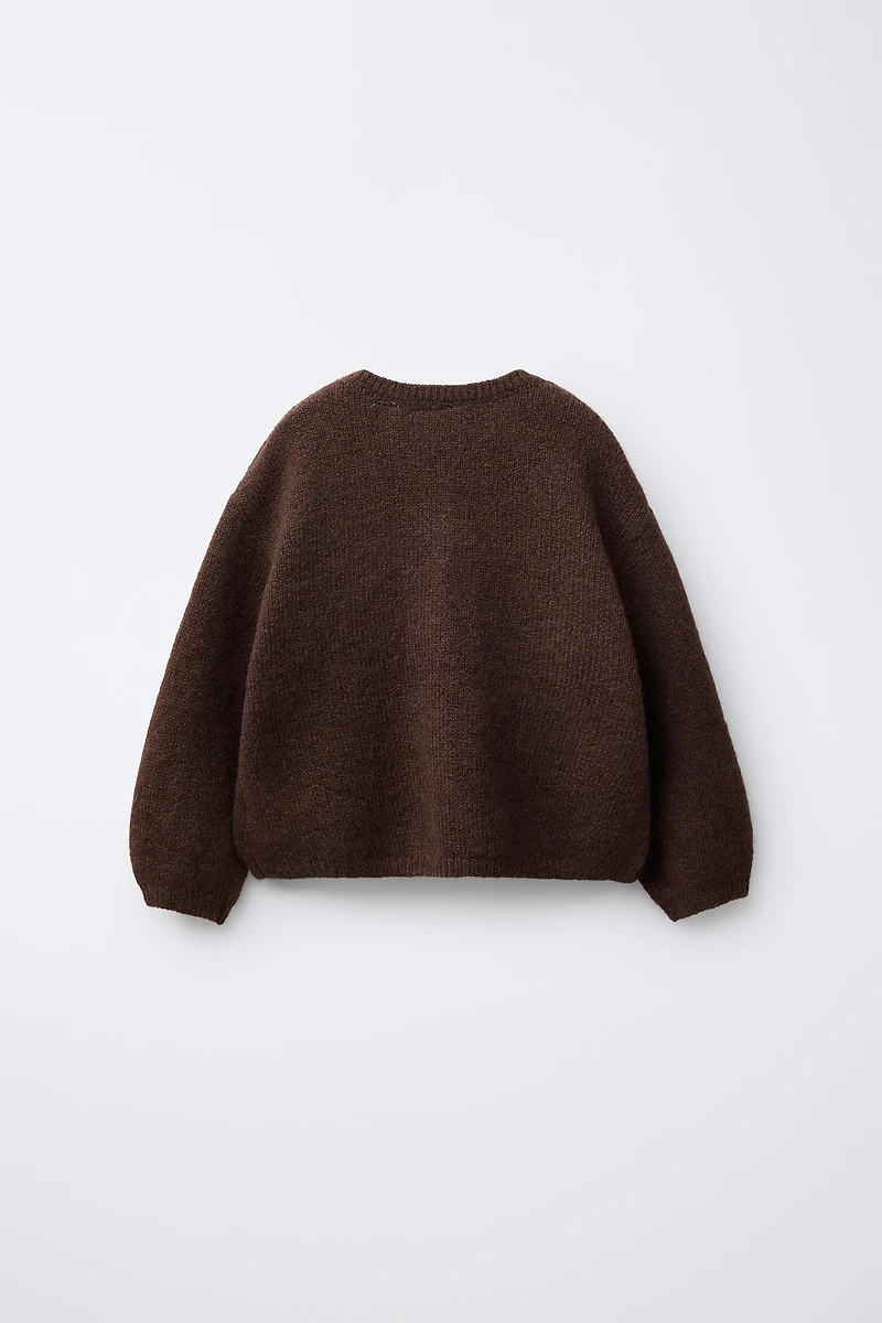 BEARS AND HEARTS CARDIGAN