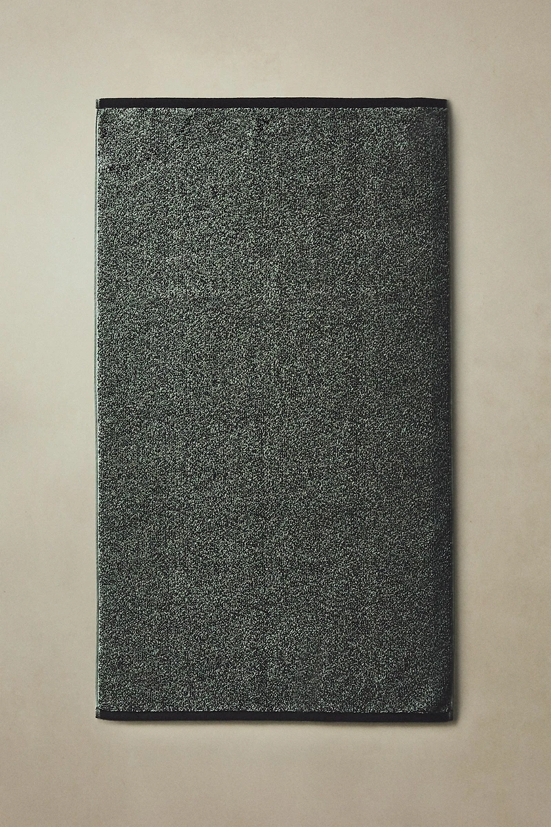 MELANGE-EFFECT BATH MAT