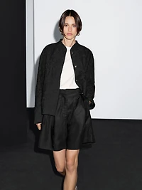 100% cotton oversize bomber jacket