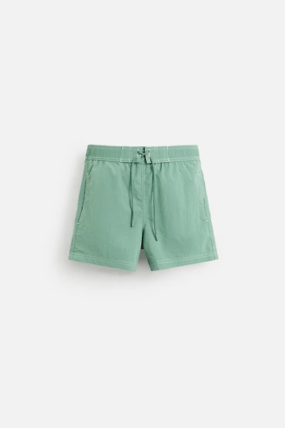 CONTRAST WASH MEDIUM SWIMSUIT