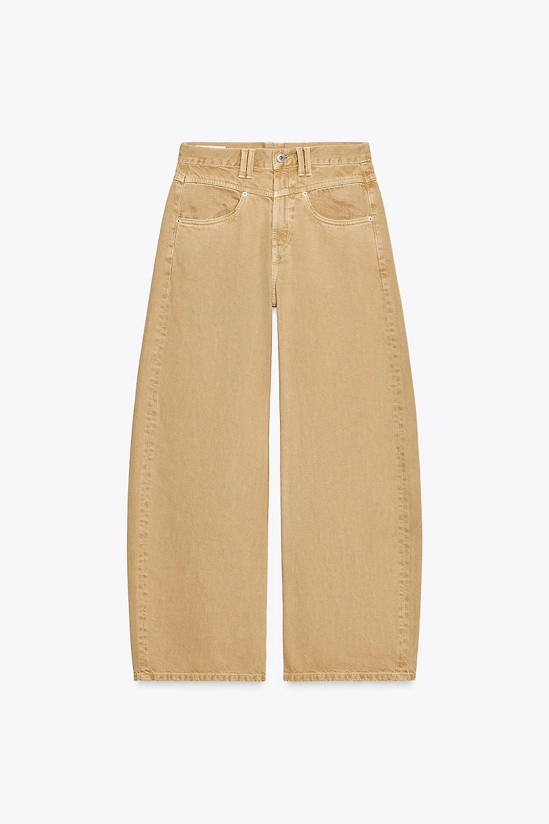 TRF LOW RISE BAGGY JEANS