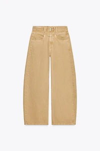 TRF LOW RISE BAGGY JEANS