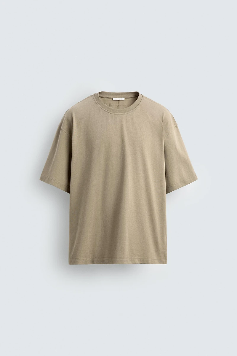 T-SHIRT HEAVYWEIGHT EFFET ENVERS