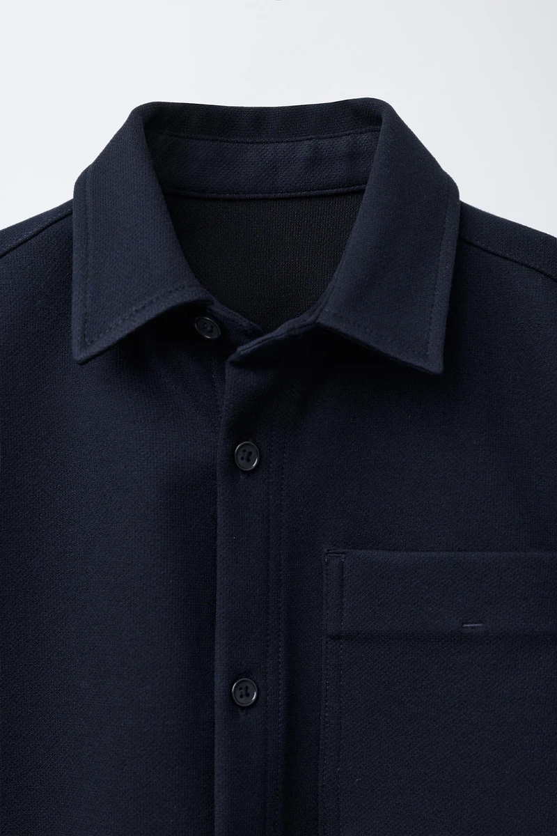 BASIC POCKET OVERSHIRT