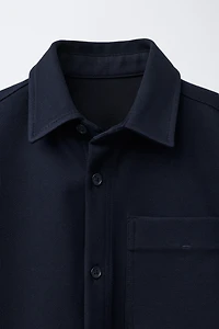 BASIC POCKET OVERSHIRT