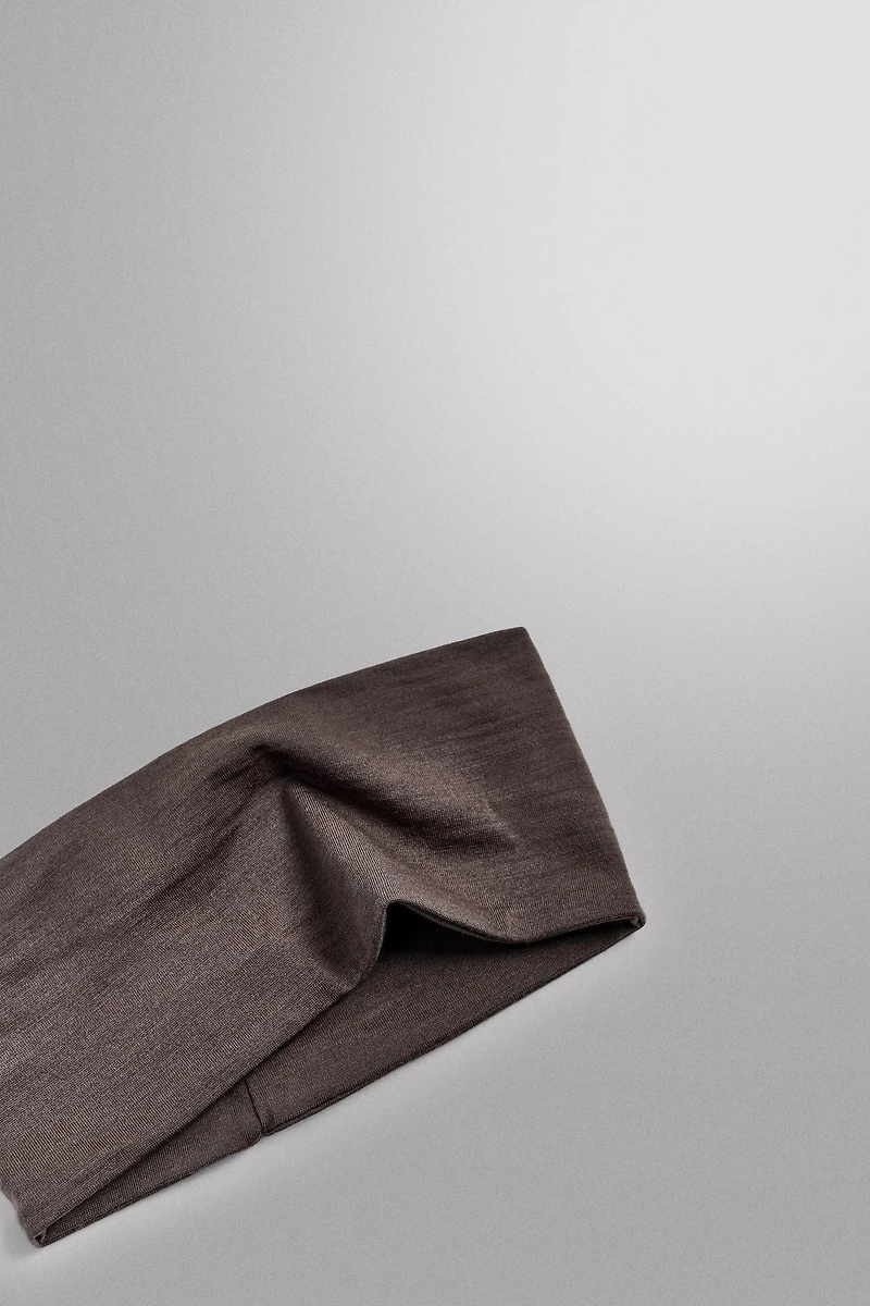 WOOL BLEND ELASTIC SPORTS HEADBAND