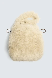 FAUX FUR CROSSBODY BAG HARRY LAMBERT FOR ZARA x DISNEY