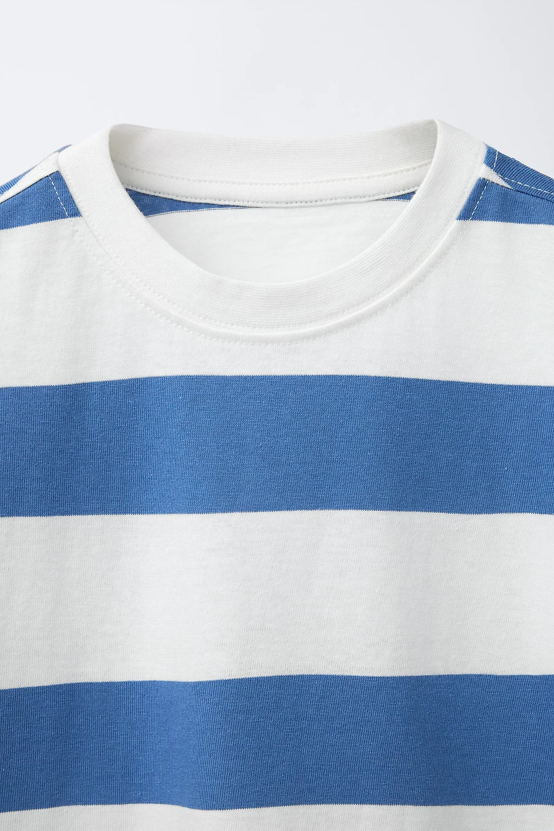 WIDE STRIPE T-SHIRT