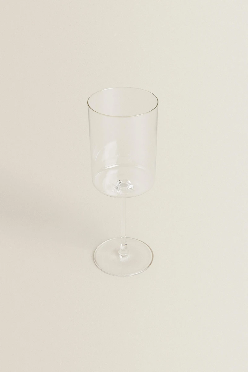 STRAIGHT CRYSTALLINE GLASS
