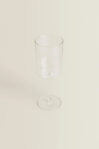 STRAIGHT CRYSTALLINE GLASS
