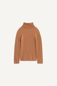 100% WOOL TURTLENECK JUMPER LIMITED EDITION
