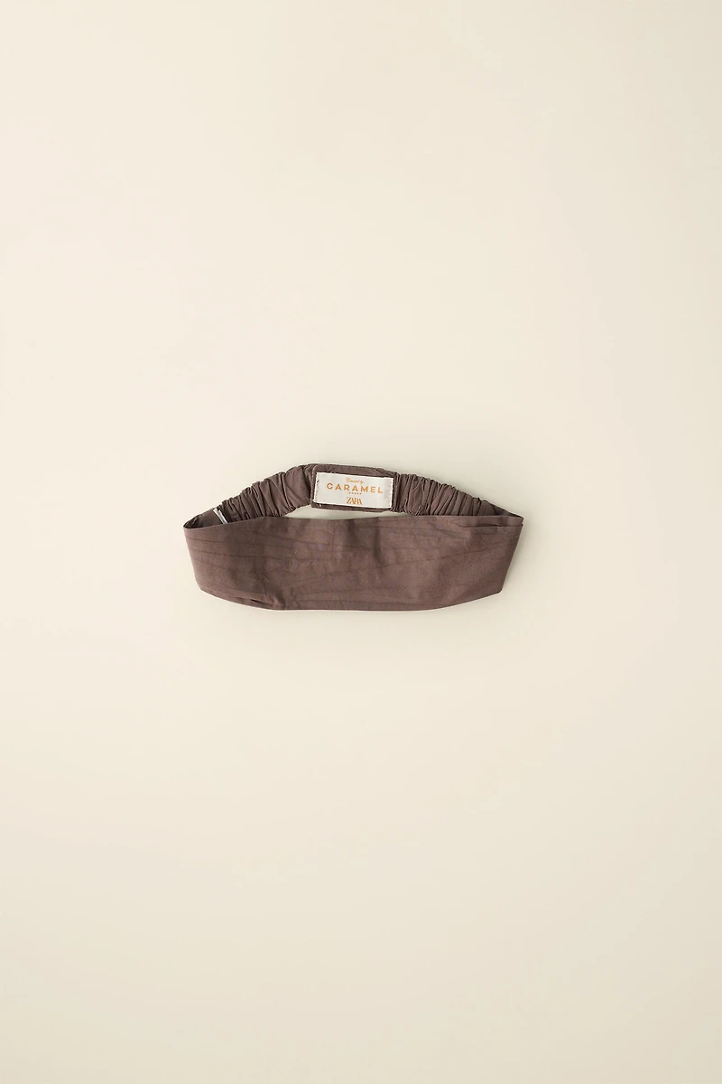ELASTIC HEADBAND CREATED BY CARAMEL LONDON X ZARA