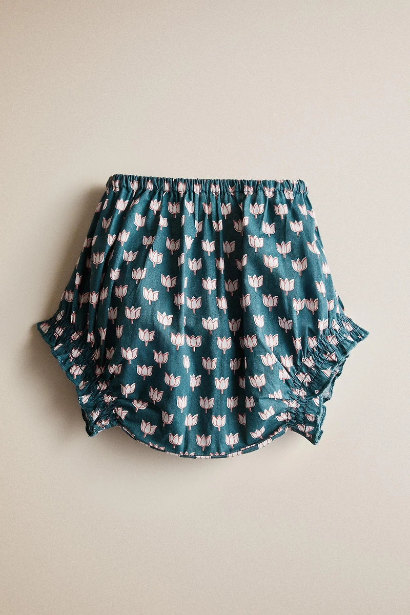 Kids' Floral Bloomers