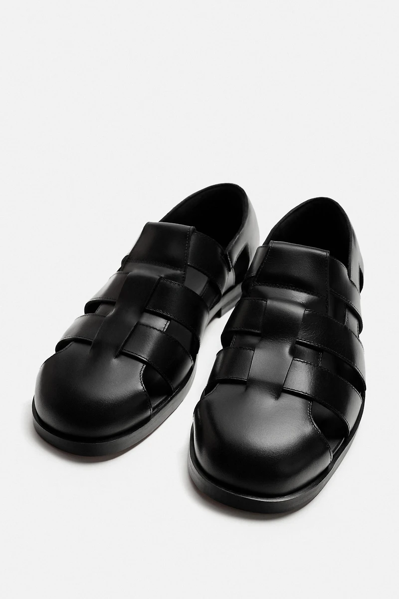 LIMITED EDITION LEATHER FISHERMAN SANDALS