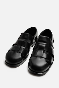 LIMITED EDITION LEATHER FISHERMAN SANDALS