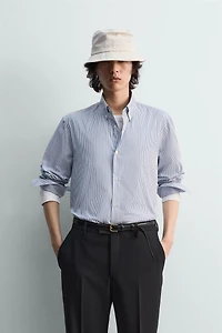 RELAXED FIT STRIPED SHIRT