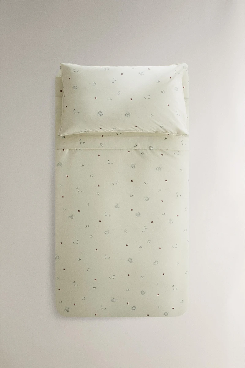CHILDREN’S SEA PRINT DUVET COVER