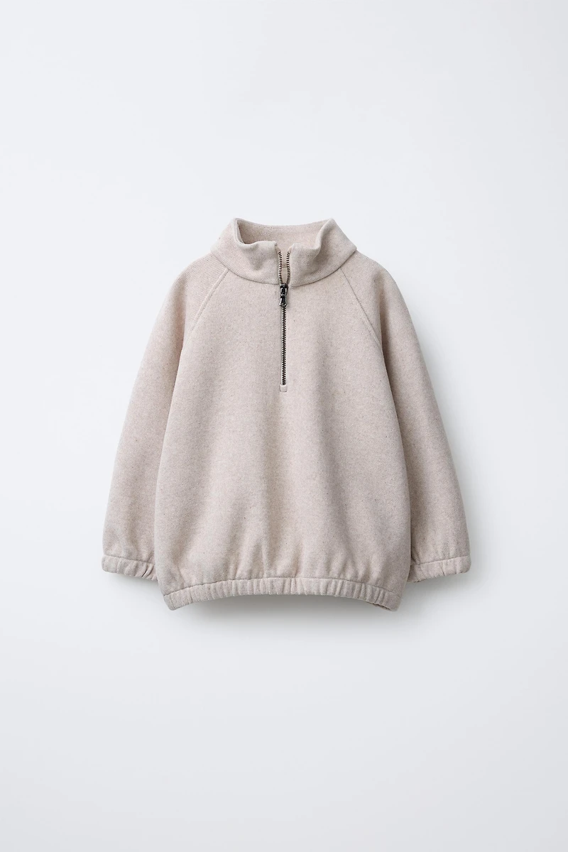 SOFT TOUCH ZIP SWEATSHIRT