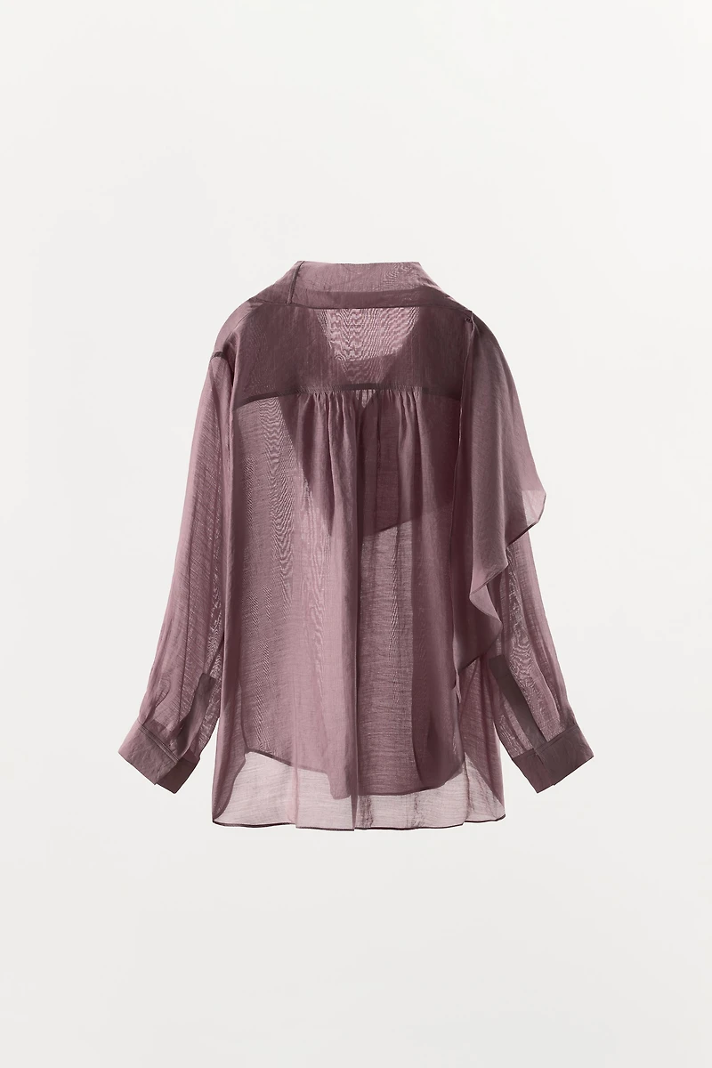 ZW COLLECTION HANDKERCHIEF SHIRT