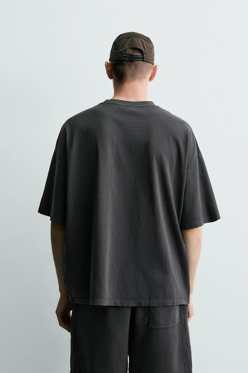 BASIC WASHED T-SHIRT