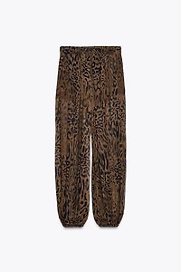 ZW COLLECTION ANIMAL PRINT BLOOMER PANTS