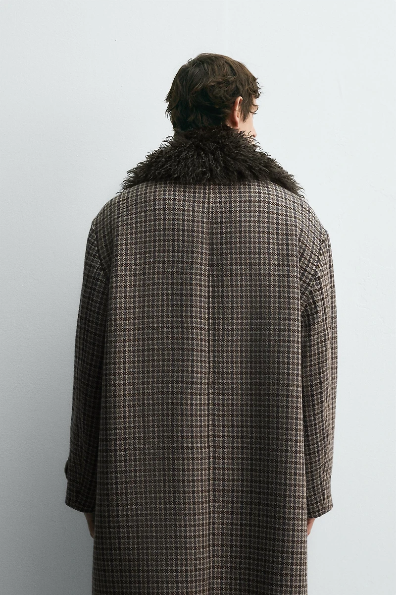 CHECK COMBINED COAT HARRY LAMBERT FOR ZARA X DISNEY