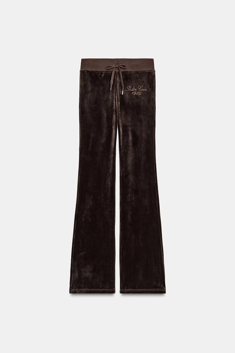 VELVET PANTS