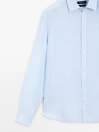 Regular fit striped shirt