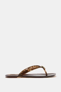 FLAT SANDALS WITH EMBELLISHMENT
