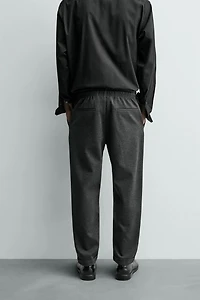 COMFORT NON-IRON JOGGER-WAIST PANTS