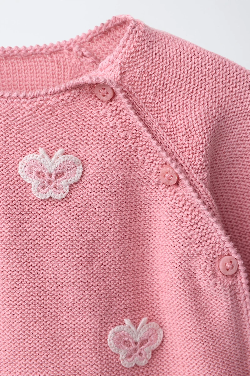 BUTTERFLY KNIT JUMPER