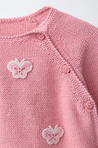 BUTTERFLY KNIT JUMPER