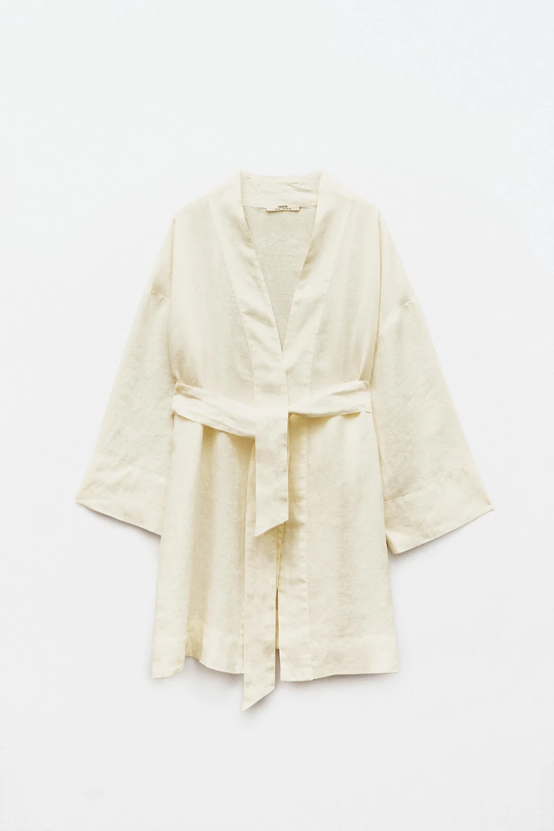 LINEN ROBE