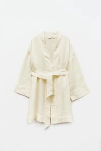 LINEN ROBE