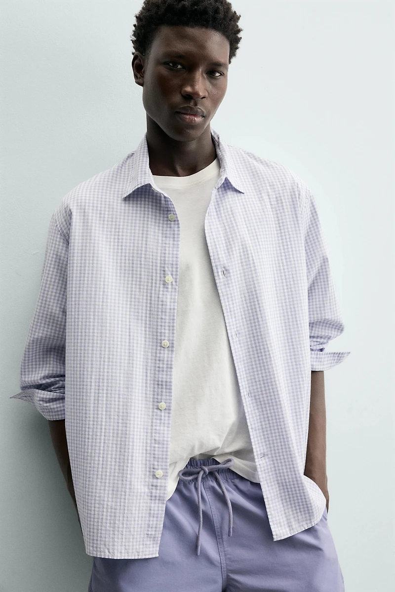 REGULAR FIT PLAID SHIRT