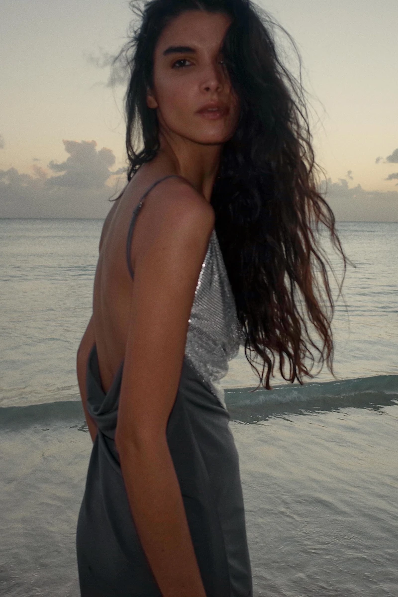 COMBINATION MESH DRESS