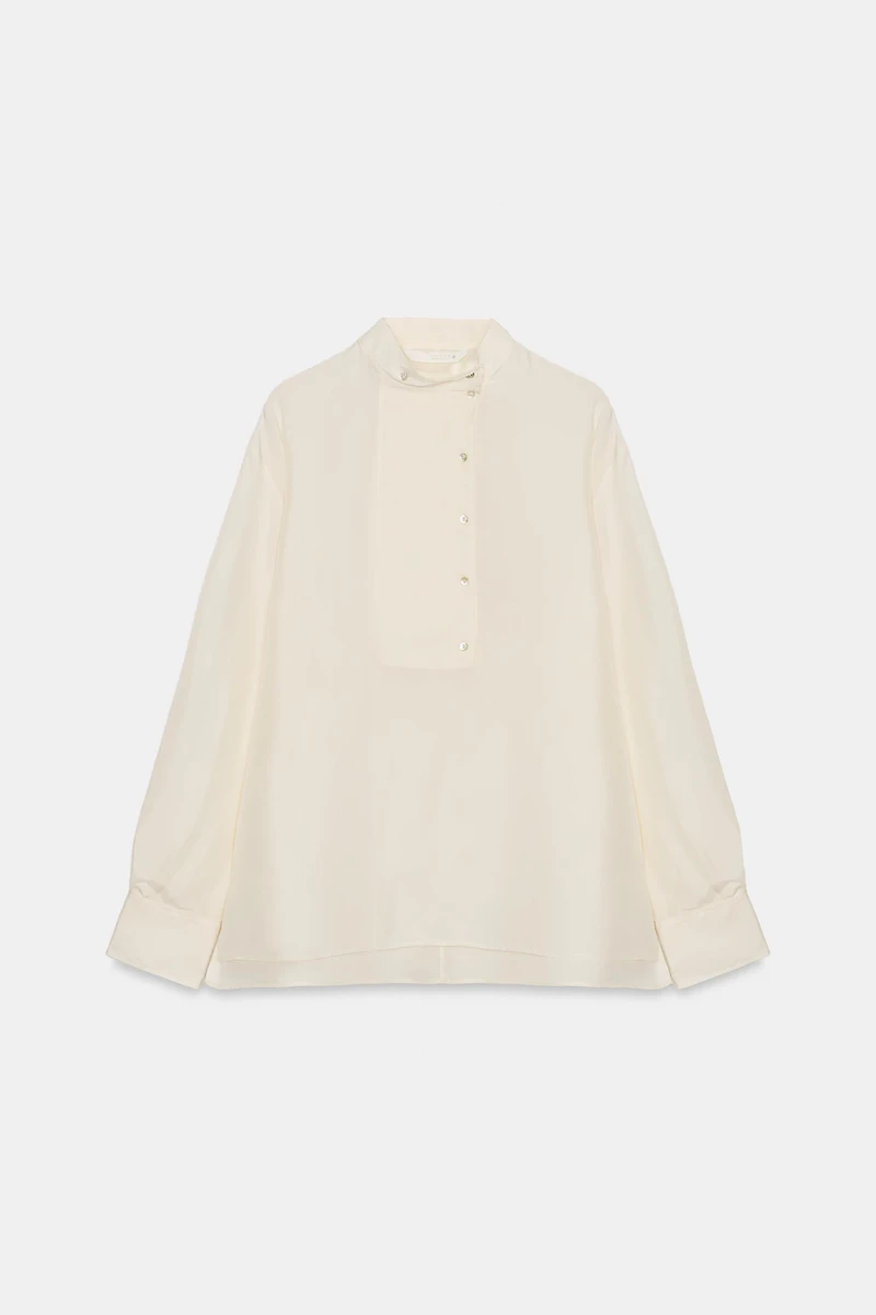 CHEMISE 100% SOIE ZW COLLECTION